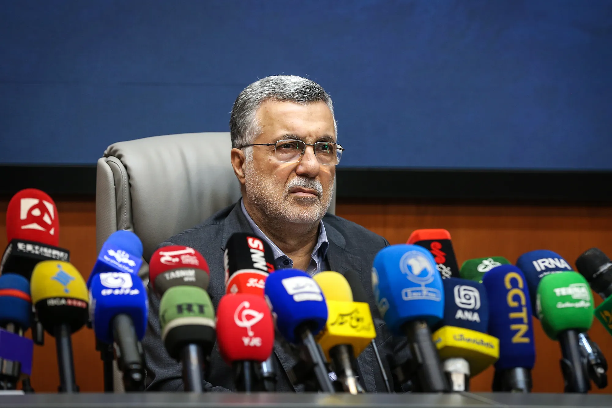 نشست خبری محمدرضا ظفرقندی، وزیر بهداشت، درمان و آموزش پزشکی
