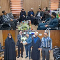 دیدار رئیس دانشگاه آزاد داراب با رئیس دادگستری شهرستان داراب