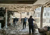 امیدی در دل ویرانه‌ها/ دستان خاکی جوانانی که از آواربرداری‌ روایت می‌کنند