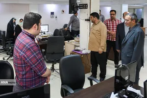 بازدید کامبیز نرماشیری رئیس دانشگاه آزاد اسلامی استان سيستان&zwnj;وبلوچستان از خبرگزاری آنا