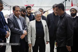 حضور دکتر رنجبر در مدرسه شجره طیبه میناب و مزار شهدای مظلوم دانش&zwnj;آموز
