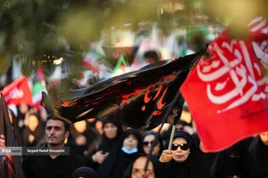 پیاده روی جاماندگان اربعین در ساری