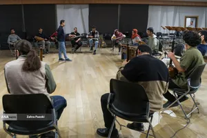 تمرین ارکستر سازهای ایرانی