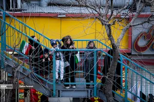 مراسم تشییع پیکرهای شهدای مدافع امنیت و مردم مظلوم