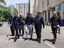 بازدید بازرس کل امور ورزش سازمان بازرسی از شیرودی برای ارائه خدمات به زائران مراسم بدرقه آقای شهید ایران