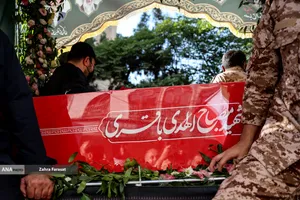 تشیع پیکر شهید مصباح الهدی باقری