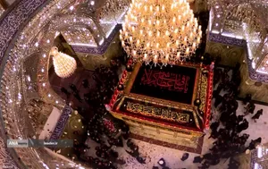 تشییع پیکر مطهر امام مجاهد شهید در کربلای معلی
