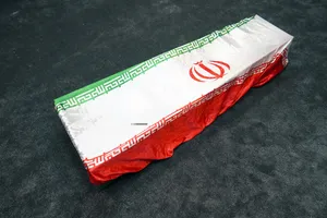 مراسم وداع با پیکر شهید علی اکبر گندمی