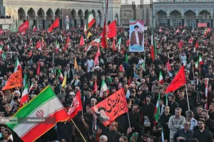 تشییع پیکر مطهر امام مجاهد شهید در شهر مقدس قم