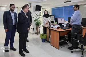 بازدید محمد رئیس&zwnj;زاده رئیس کل سازمان نظام پزشکی کشور از خبرگزاری آنا