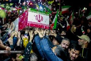 وداع و تشییع پیکر مطهر فرمانده یگان ویژه فاتحین سردار سرتیپ پاسدار شهید محمد علی فتحعلی زاده و&zwnj; همرزمانش