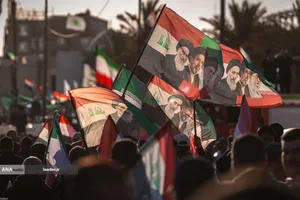 تشییع پیکر مطهر امام شهید در نجف اشرف