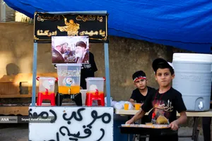 پیاده روی زائرین اربعین حسینی