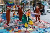 اولین روز اجراهای خیابانی جشنواره تئاتر فجر