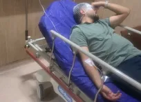 جزئیات فاجعه تلخ لیگ برتر امیدهای کرج/ جنجال تا آستانه نابینایی یک مدیر!+فیلم