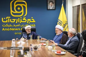 حضور مدیر مسئول روزنامه اطلاعات در خبرگزاری آنا 