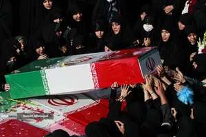 تشییع پیکر مطهر 100 شهید گمنام - معراج شهدا