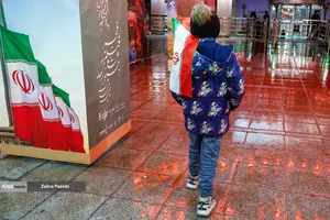 نورافشانی شب ۲۲ بهمن در تهران