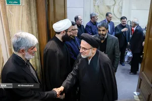 مراسم گرامیداشت شهید علی لاریجانی 