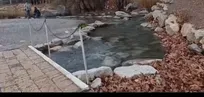 چشمۀ طاق‌بستان جوشید