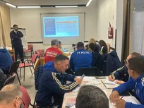 برگزاری کلاس مربیگری سطح ۳ اتحادیه جهانی زیر نظر قهرمانِ ایرانی المپیک در ایتالیا +عکس