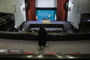 نشست خبری رائد فریدزاده رئیس سازمان سینمایی
