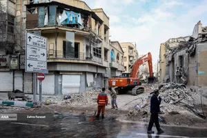 خسارات ناشی از تجاوز هوایی آمریکا و رژیم صهیونیستی به تهران