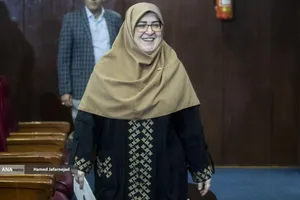 نشست خبری فاطمه مهاجرانی سخنگوی دولت با خبرنگاران