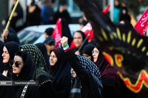 پیاده روی جاماندگان اربعین در ساری