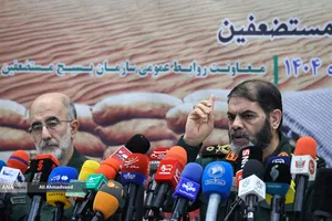 سردار حسین معروفی معاون هماهنگ&zwnj;کننده بسیج و رئیس ستاد گرامیداشت چهل و پنجمین هفته دفاع مقدس