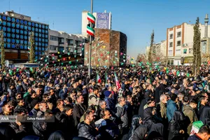 تجمع انتقام&zwnj;جویی شهادت رهبر معظم انقلاب در تهران