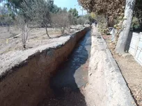 تقویت شبکه آب‌های سطحی با بازسازی ۲۲۰۰ متر کانال در منطقه ۱۹