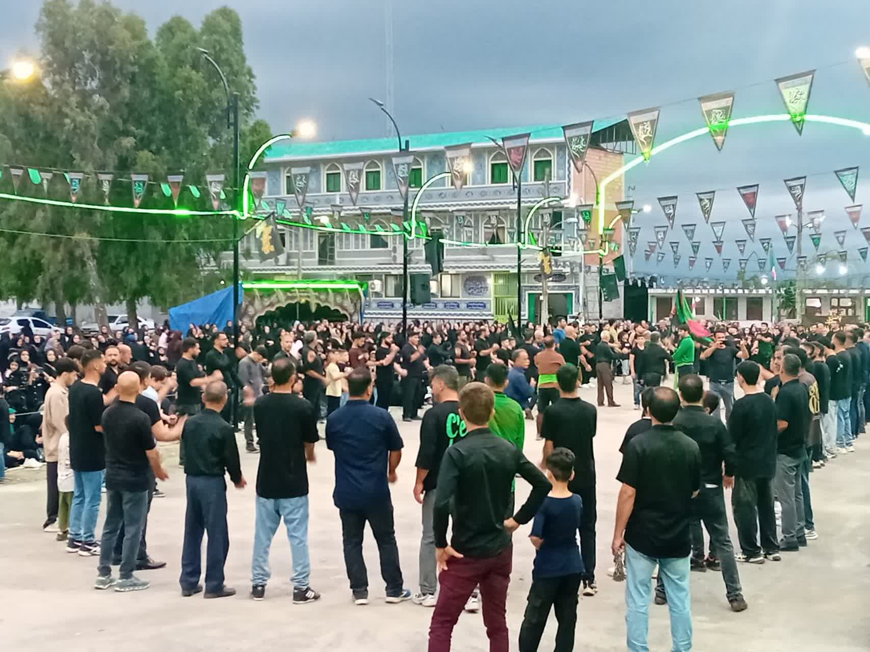آیین اصیل عزاداری کرب زنی در مازندران