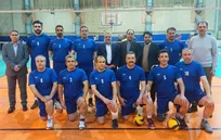 تیم والیبال دانشگاه آزاد قزوین قهرمان مسابقات منطقه ۹ دانشگاه آزاد شد