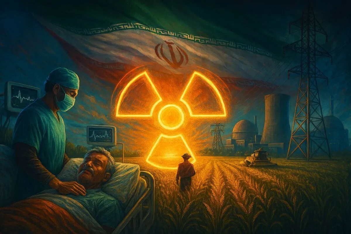 نجات جان بیماران تا امنیت غذایی مسیری که از غنی‌سازی هسته‌ای می‌گذرد