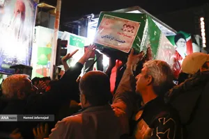 وداع و تشییع پیکر مطهر فرمانده یگان ویژه فاتحین سردار سرتیپ پاسدار شهید محمد علی فتحعلی زاده و&zwnj; همرزمانش