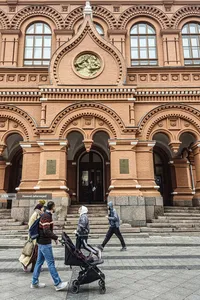 موزه تاریخ روسیه در میدان سرخ مسکو 