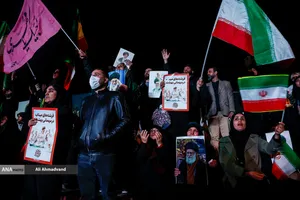 اجتماع مردمی در خونخواهی امام شهید امت - میدان انقلاب