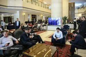 گفتگو با مهمانان خارجی آیین بدرقه آقای شهید ایران، رهبر شهید انقلاب