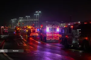 تصادف در باند فرودگاه لاگاردیا نیویورک 