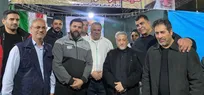 حضور رئیس دانشگاه آزاد اسلامی در موکب فدراسیون بدنسازی و پرورش اندام/ تأکید بر تعامل دوطرفه با مسؤولان فدراسیون