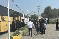 اعزام ۲۰ اتوبوس برای جابه‌جایی خانواده دانش‌آموزان شهیدِ میناب