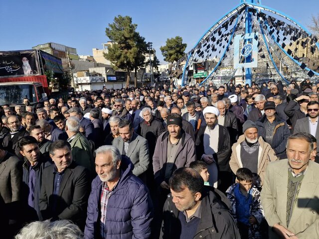 پایان نیم قرن مجاهدت علمی و انقلابی؛ تشییع پرشور آیت‌الله محمودی گلپایگانی در دیار ۱۵ خرداد