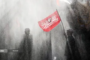 تشییع پیکر مطهر آقای شهید ایران و خانواده ایشان در مشهد