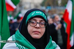 اجتماع بزرگ مردمی در میدان فلسطین