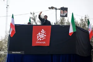 راهپیمایی مردم تهران در محکومیت حملات آمریکایی - صهیونیستی