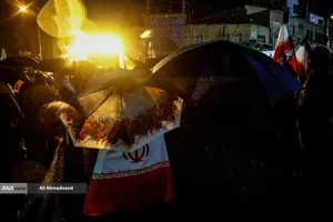 اجتماع مردمی در حمایت از رزمندگان اسلام - میدان شهید طهرانی&zwnj;مقدم
