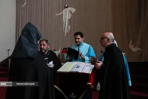 مراسم چهلم شهادت حضرت آیت الله امام سید علی خامنه&zwnj;ای در کلیسای سرکیس مقدس