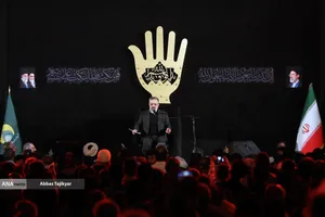 مراسم یادبود شهدای خانواده امام شهید و رهبر معظم انقلاب اسلامی