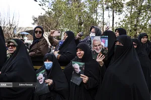 مراسم تشییع پیکرهای شهدای مدافع امنیت و مردم مظلوم